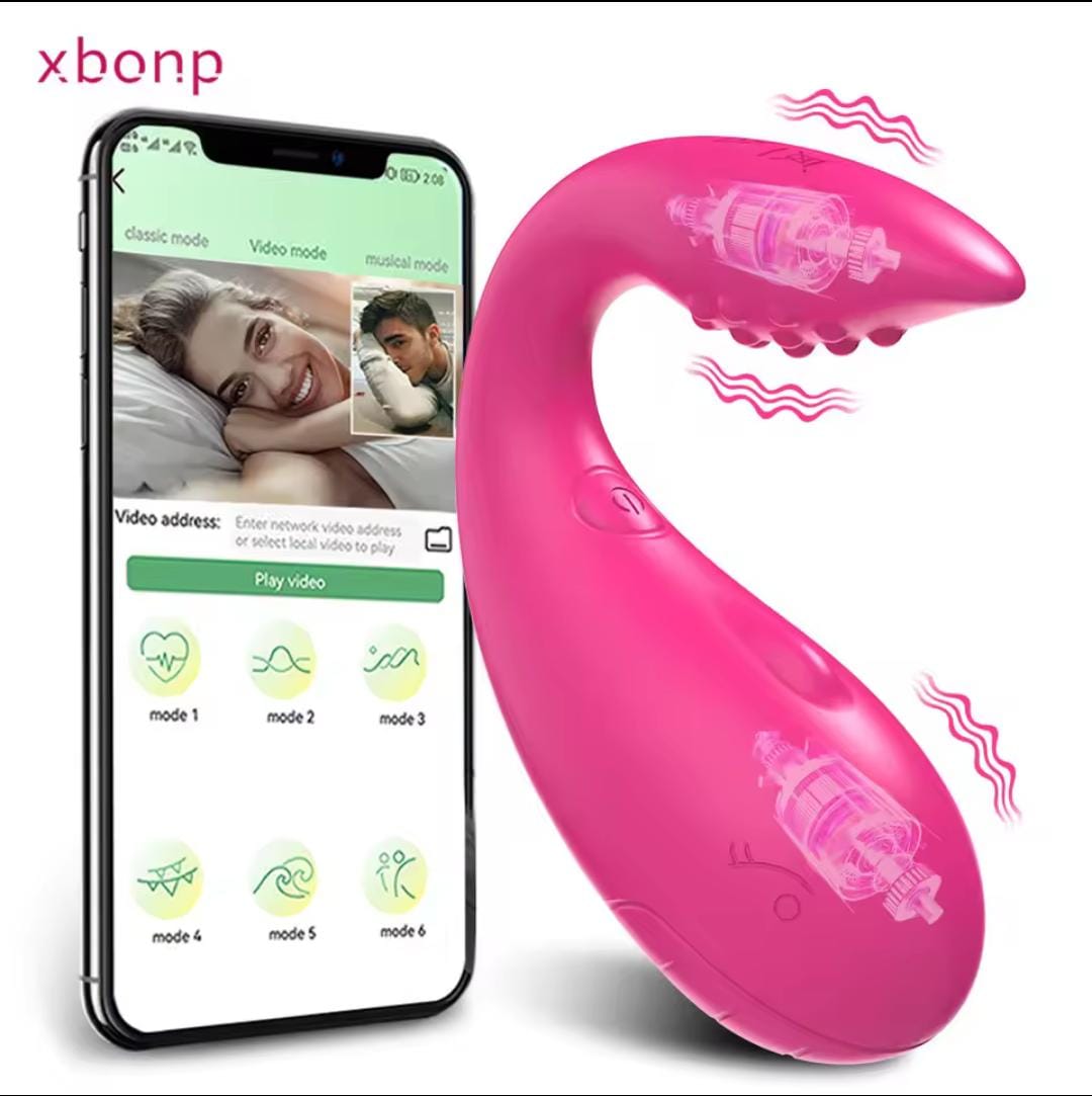 VIBRADOR DOBLE ESTIMULACION VALLENIT APP