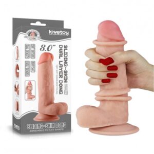 Dildo Realista Capa Deslizantedildo
